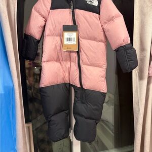 The North Face Pink Infant Snowsuit